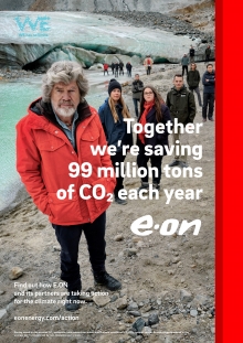 E.ON startet seine globale Klimaschutz-Kampagne - Abb: E.ON